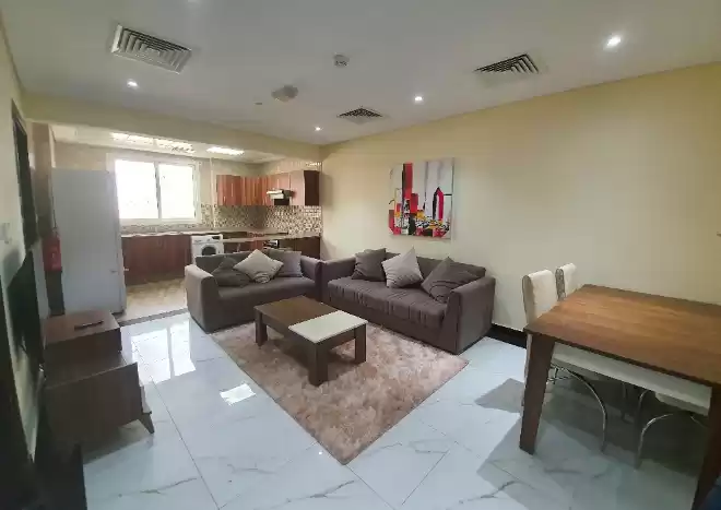 Wohn Klaar eigendom 1 Schlafzimmer F/F Wohnung  zu vermieten in Doha #7411 - 1  image 